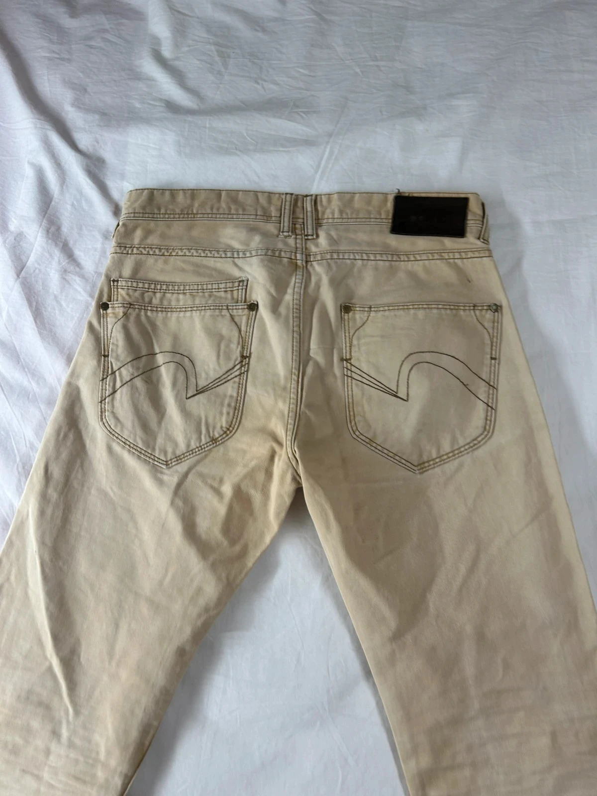 Jean skinny beige crème vintage Jules – photo 19